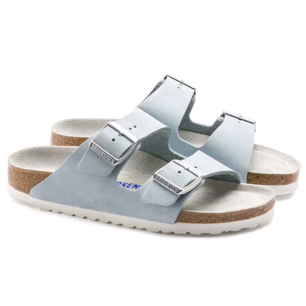 BIRKENSTOCK ARIZONA SOFT FOOTBED SKY BLUE - Picture 6 of 7
